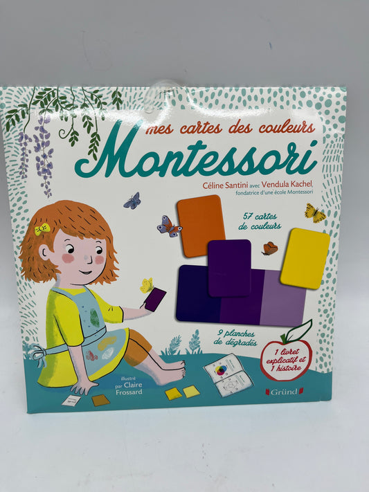 Pochette pack d’activité Mes cartes de couleurs Montessori Neuf Neuf