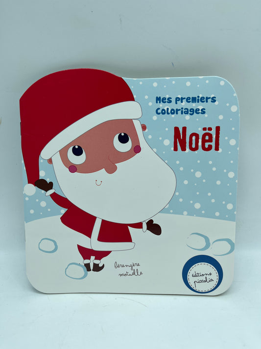 livre d’activité magazine souple Mon tout premier livre de coloriage  spécial Noël  Neuf