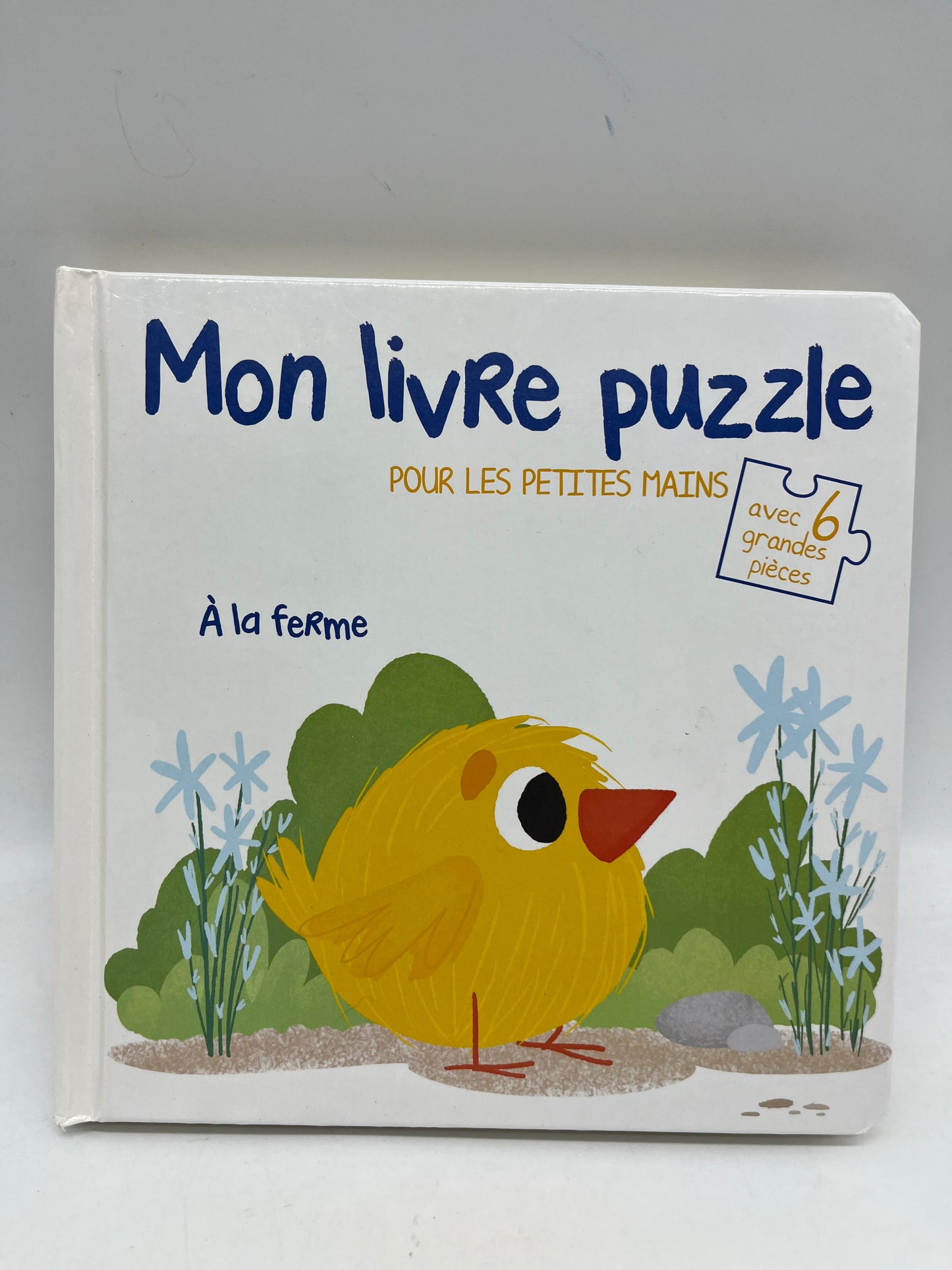 livre Puzzle  tout cartonner  thème A la ferme Neuf