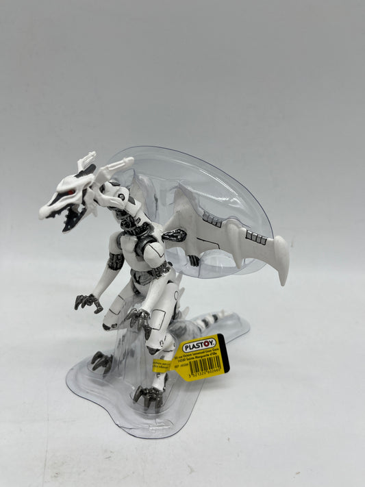 Figurine Plastoy Dragon Blanc du futur Neuf avec étiquette