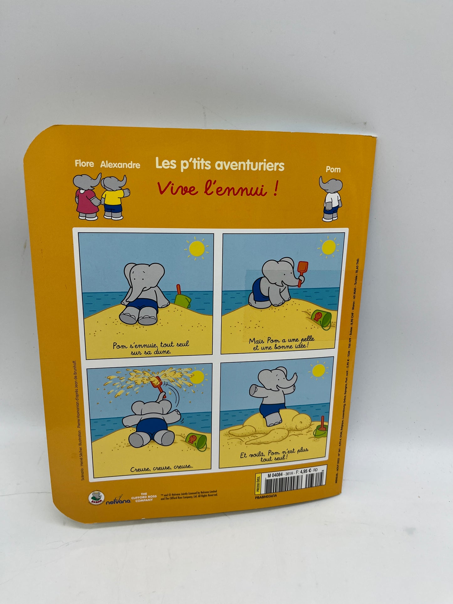 Livre d’activité magazine Babar avec ses crayons de couleur Neuf  prix boutique 5€95