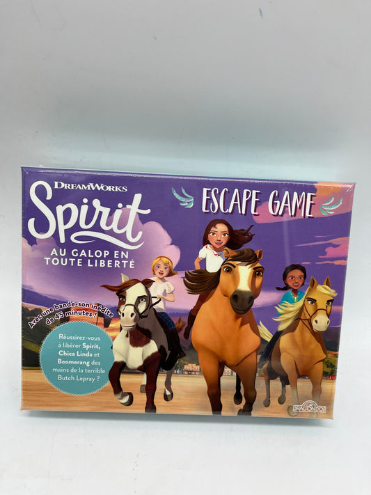 Jeu  énigmes Escape game Disney Spirit Neuf sous blister