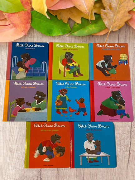 Lot de 8 livres Petit Ours brun Neuf valeur de 50 €